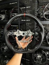 Carismo Steering Wheel For Toyota Camry (Gen 8) - Sport - Gloss Carbon - Perforated Leather