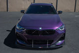 BMW G42 M240i Carbon Fiber Front Wind Splitter