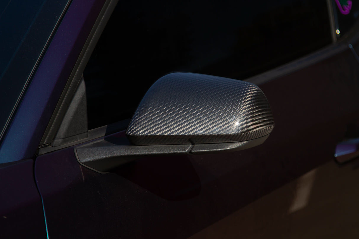 Carbon Fiber Ford Mustang S550 / S650 / GT350 / GT500 Replacement Mirrors 2015-2025