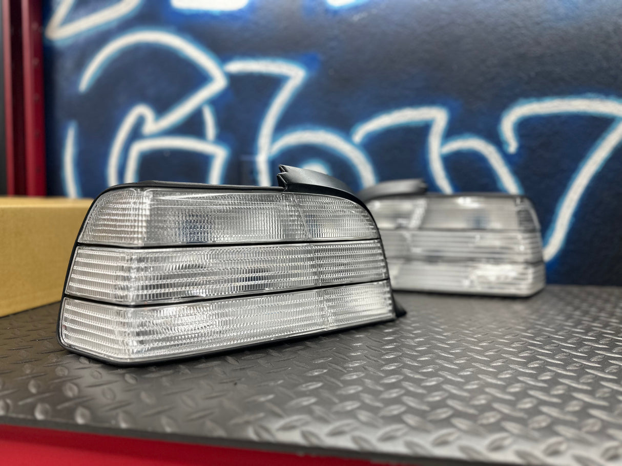 NTXGlow Custom Clear Tail Lights (E36 Coupe/Convertible)