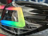 NTXGlow Black Spec D Color Shifting Tail Lights (2015-2021 Subaru WRX)