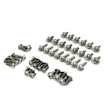 JDC Titanium Engine Bay Dress-Up Hardware Kit | Mitsubishi Evo 8/9