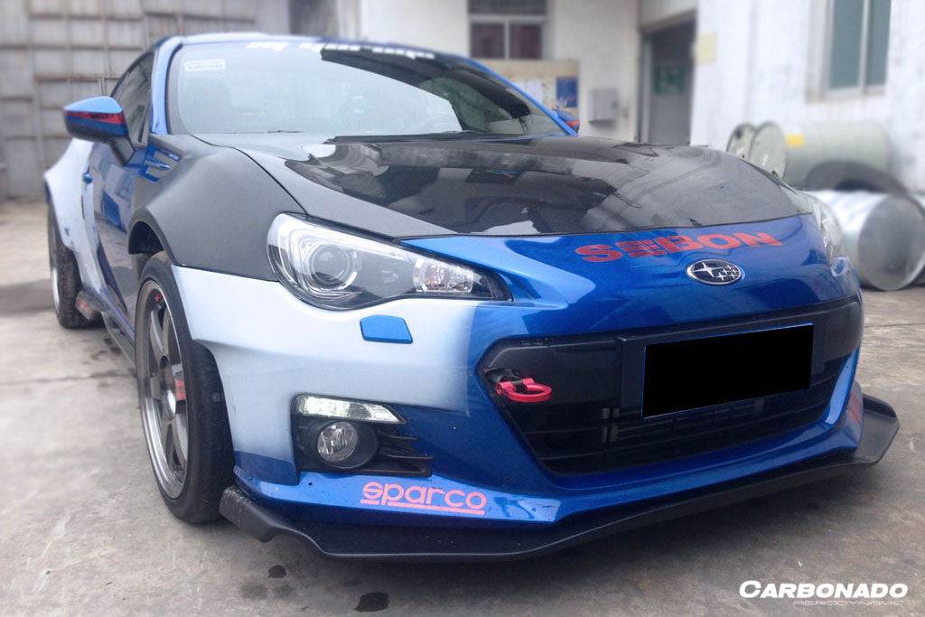 2012-2016 Subaru BRZ RBY1 Style Carbon Fiber Front Lip