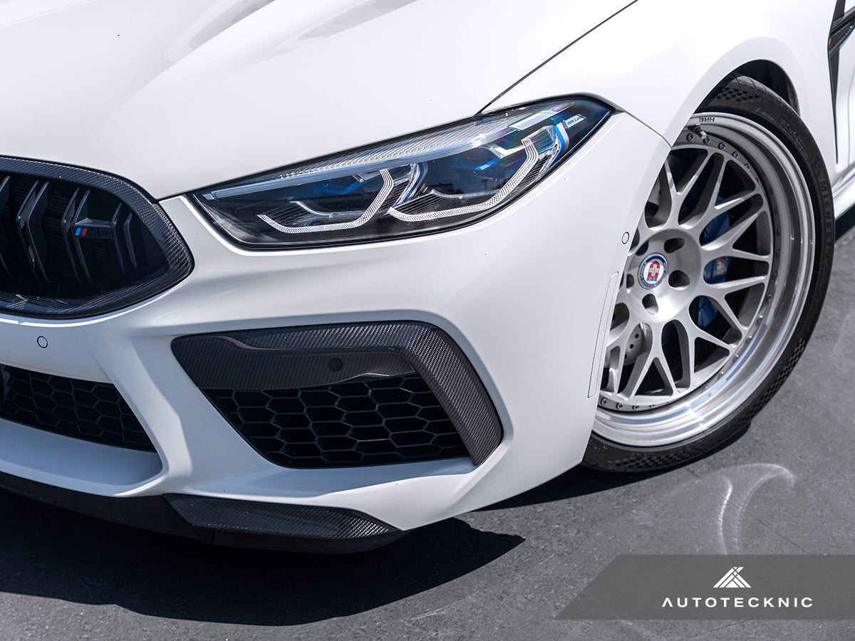 AutoTecknic Performance Dry Carbon Bumper Trim Set - BMW F9X M8