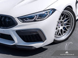 AutoTecknic Performance Dry Carbon Bumper Trim Set - BMW F9X M8