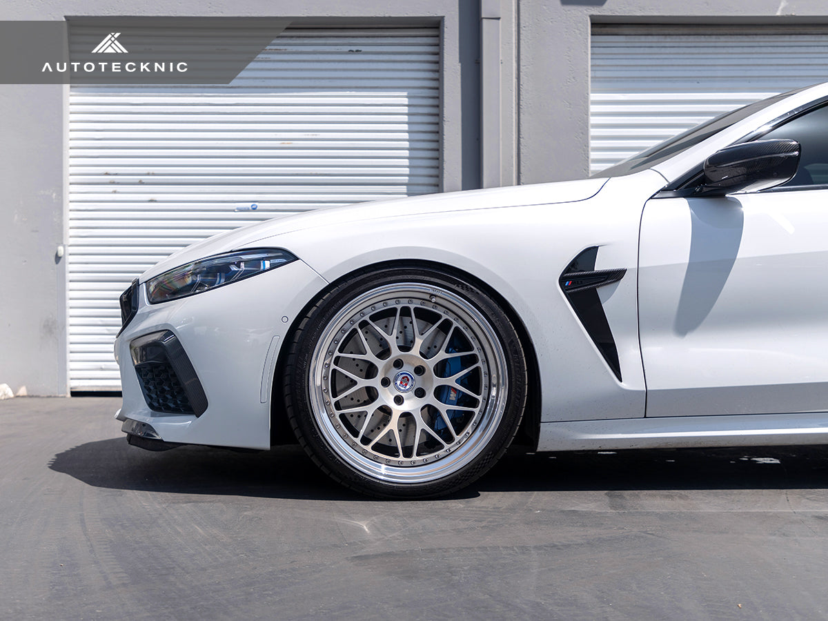 AutoTecknic Performance Dry Carbon Bumper Trim Set - BMW F9X M8