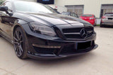2011-2013 Mercedes Benz W218 CLS63 AMG BKSS Style Carbon Fiber Front Lip