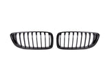AutoTecknic Gloss Black Front Grille Set - BMW F32/ F36 4-Series