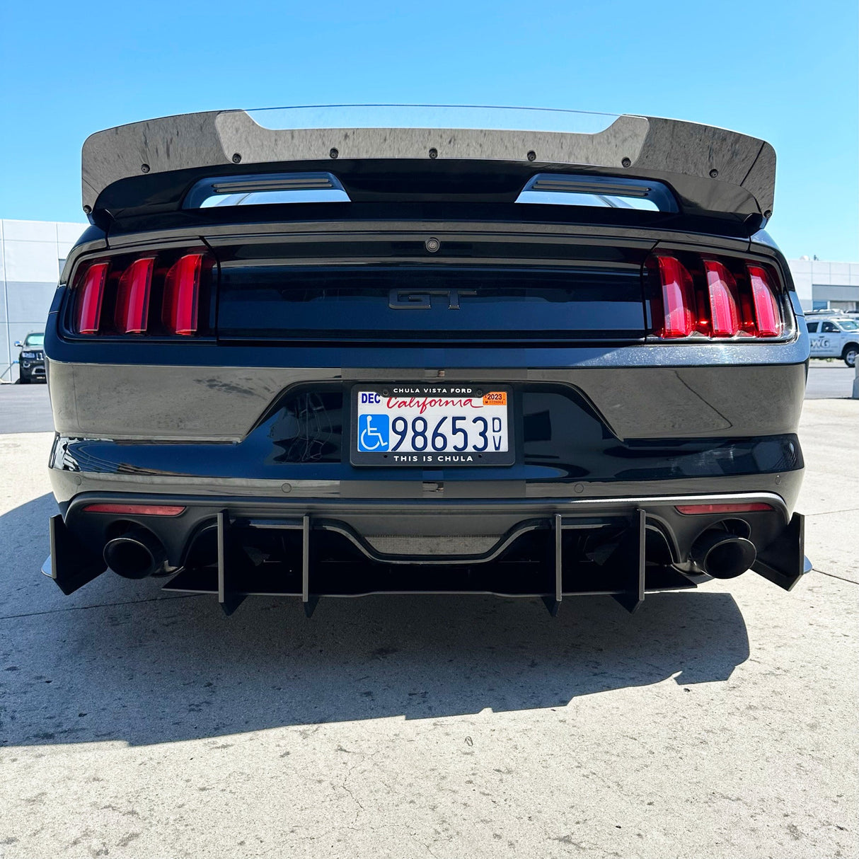 Mustang 15-17 Stealth Diffuser