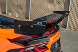 GTC-500 Carbon Fiber Adjustable Wing - Chevrolet C8 Corvette Convertible