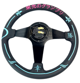 Leather 350mm Steering Wheel + Hub Kit For Nissan Datsun 280Z 260Z 240Z 620 510 C10