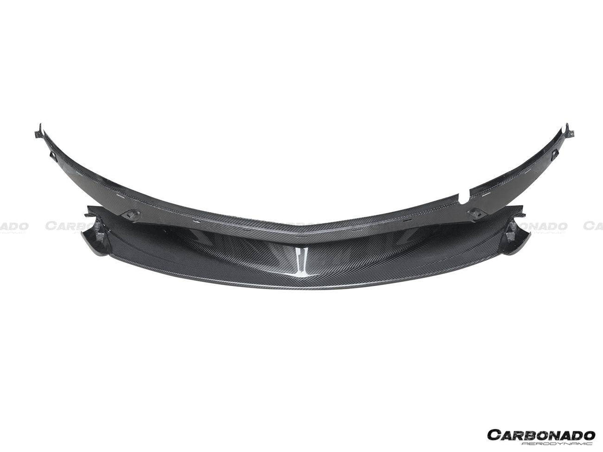 2015-2020 McLaren 540C 570S 570GT OEM Style Carbon Fiber Front Bumper Lip