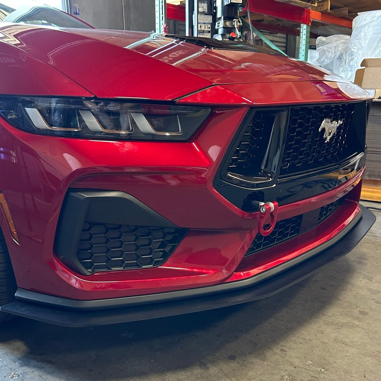 Mustang 24-25 GT/ECO Premium Stealth Tow Hook