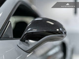 AutoTecknic Dry Carbon Sport Design Mirror Covers - Porsche 991 Turbo | GT3 | GT4