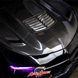 2016-2024 CHEVY CAMARO TYPE-T2 FULL CARBON FIBER HOOD