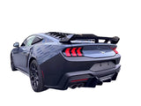 2024+ Ford Mustang Dark Horse Rear Spoiler Gloss Black ABS