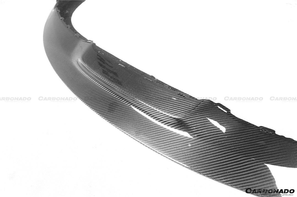2020-2024 Porsche Taycan OD Style DRY Carbon Fiber Front Lip | Fits 4, 4S, GTS, Turbo, Turbo S, ST, CT