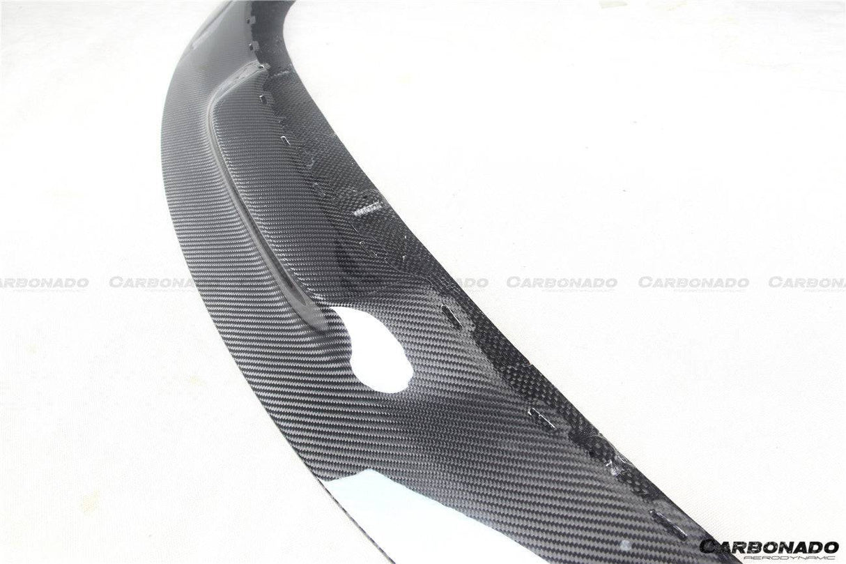2020-2024 Porsche Taycan OD Style DRY Carbon Fiber Front Lip | Fits 4, 4S, GTS, Turbo, Turbo S, ST, CT