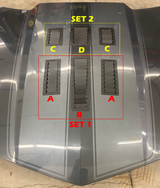 Camaro 2010-2015 Hood Vents (Stage 1)