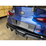 Carbon Fiber Toyota Supra A90 License Plate Backing 2020-2023