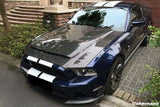 2010-2014 Ford Mustang GT500 Black Momba BC1 Style Hood