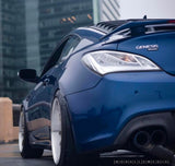 NTXGlow CLEAR Eagle Eye Tail Lights (2010-2016 Hyundai Genesis Coupe) - smoked lens