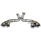 Exhaust for Chevrolet Corvette C8 2020+ Burnt Tips 6.2L V8 3" Catback Exhaust