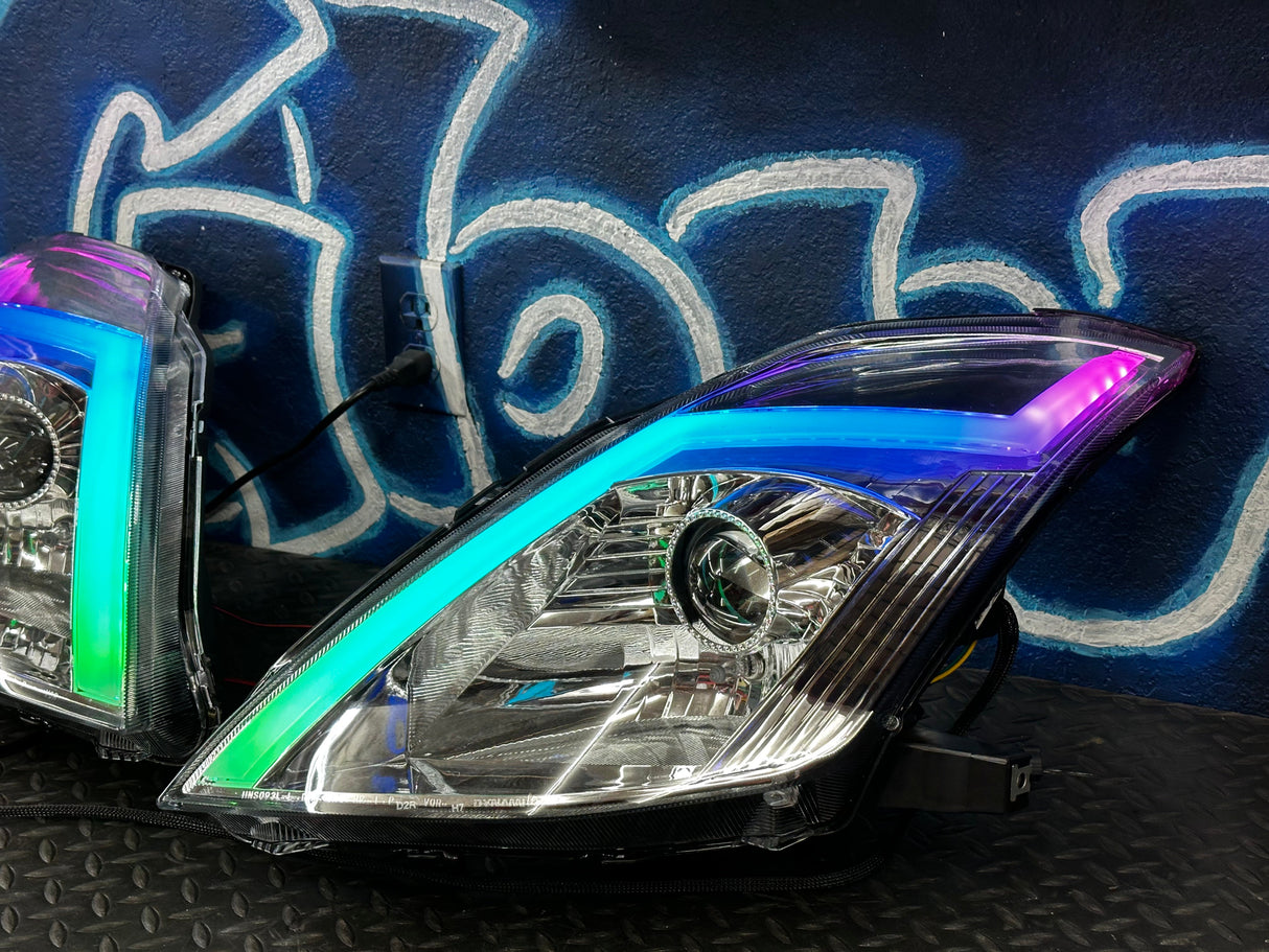 NTXGLOW RGB headlights (2006 - 2009 Nissan 350z)