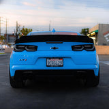 2019-2025 CHEVY CAMARO UMBRA LED TAILLIGHTS GLOSS BLACK/SMOKE LENS