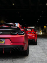 2019-2025 CHEVY CAMARO UMBRA LED TAILLIGHTS GLOSS BLACK/SMOKE LENS
