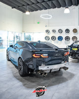 2019-2025 CHEVY CAMARO UMBRA LED TAILLIGHTS GLOSS BLACK/SMOKE LENS