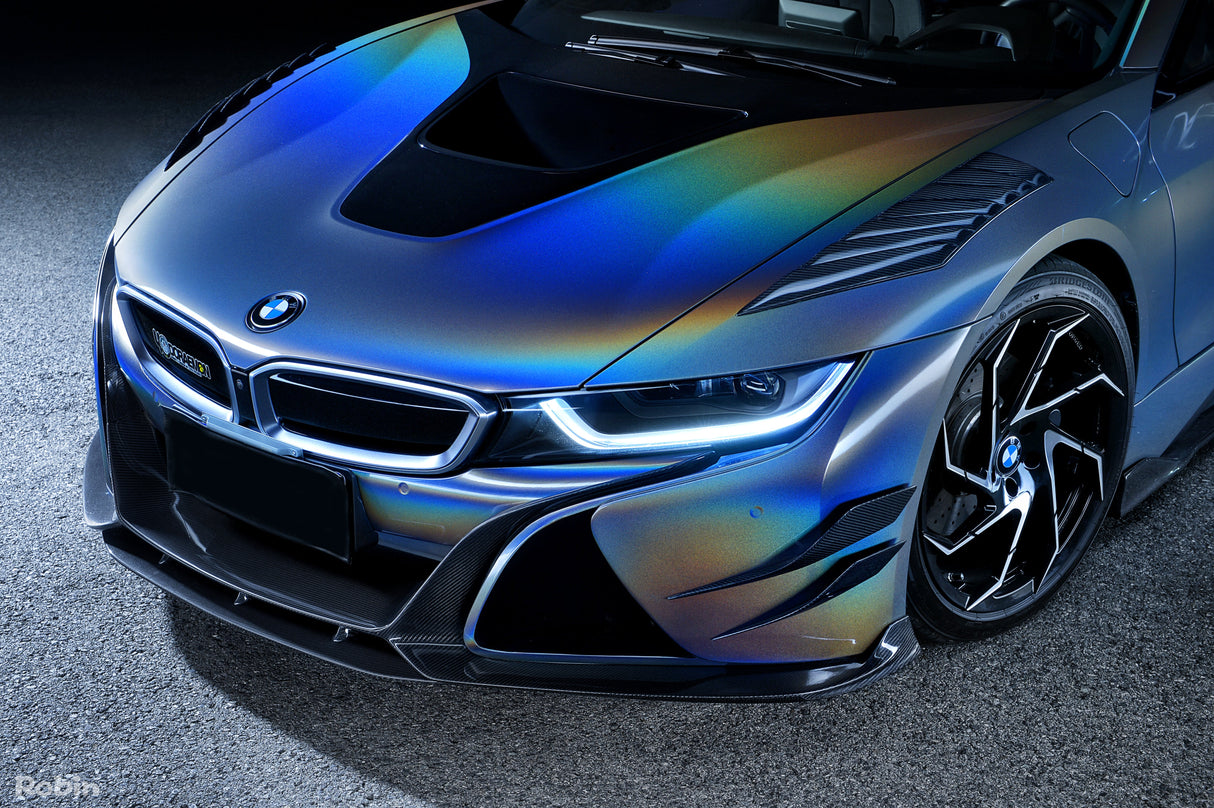 2014-2020 BMW i8 BZK Carbon Fiber Front Canards