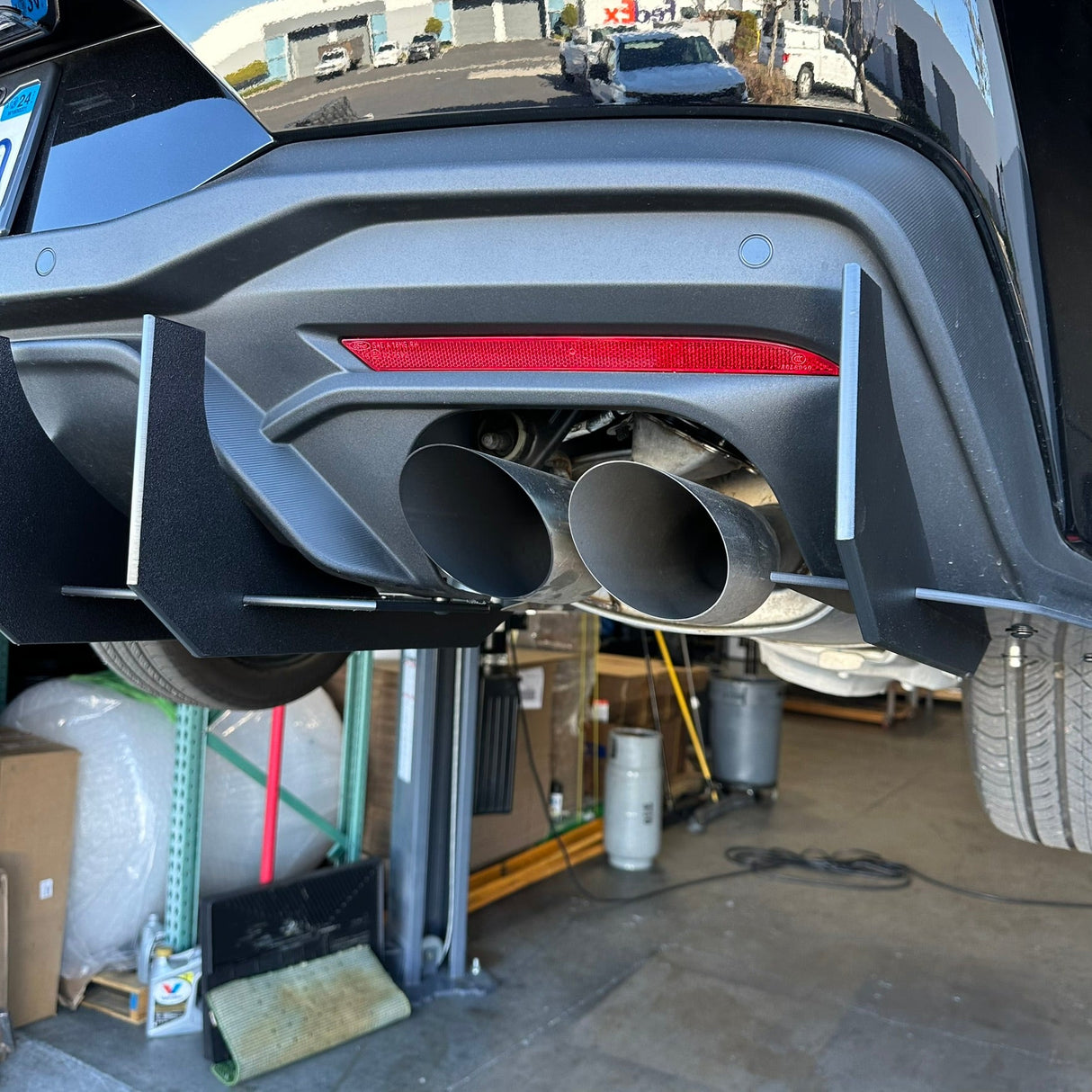 Mustang 24-25 GT/ECO Stealth Diffuser