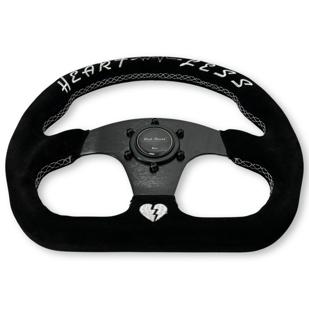 Quadro Style Steering Wheel + Short Hub Adapter Kit For Mustang Focus Fiesta Mazda