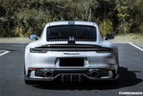 2019-2024 Porsche 911 992 Carrera Targa Sport Design Bumper WP Style Dry Carbon Fiber Rear Lip