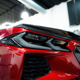 2020-2026 Corvette C8 Euro Smoke Style LED Taillights Amber Sequential Pair