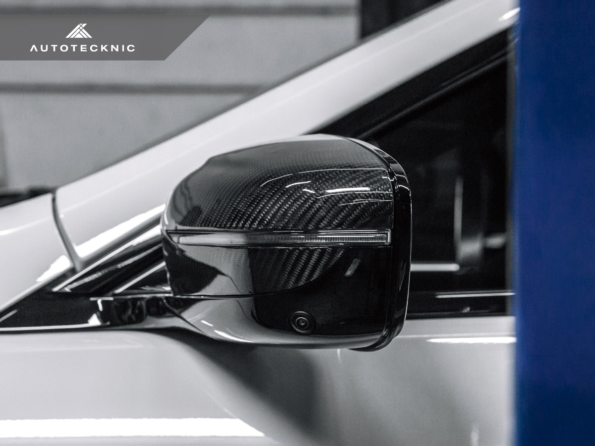 AutoTecknic Replacement Dry Carbon Mirror Covers - F90 M5