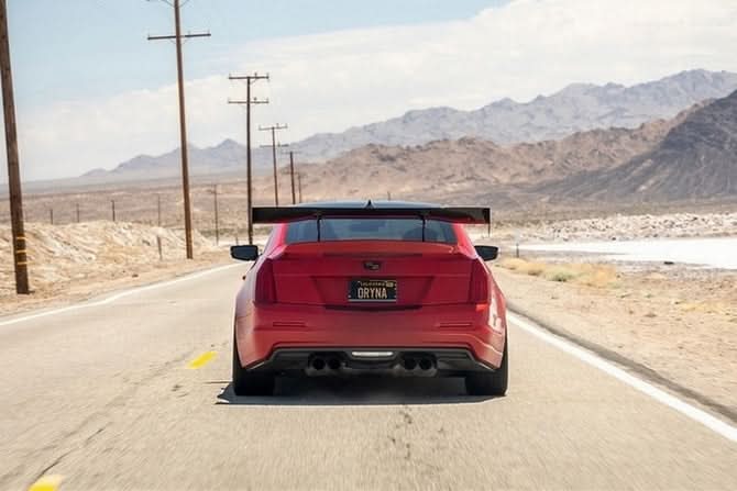 Cadillac ATS-V GTC300 Carbon Fiber Adjustable Wing 2016-2019