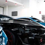 2010-2015 Chevy Camaro Type-ZR Carbon Fiber Double Sided Hood