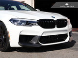 AutoTecknic Gloss Black Front Grille Surround Set - F90 M5