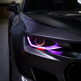 2016-2018 Chevy Camaro RGB OEM Replica Projector Headlights – Custom RGBW Bluetooth Control