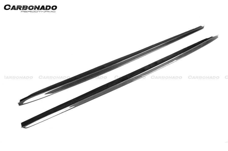 2018-2023 BMW F90 M5 D3 Style Carbon Fiber Side Skirts