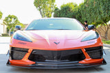 Chevrolet Corvette C8 Carbon Fiber Front Bumper Center Bezels