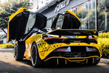 2017-2022 McLaren 720S Spider Coupe VRS Style Autoclave Carbon Fiber Rear Diffuser Lip