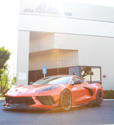 Chevrolet Corvette C8 Carbon Fiber Front Bumper Side Bezels