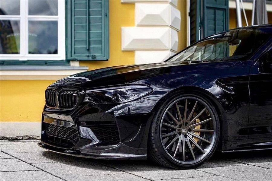 2018-2020 BMW F90 M5 And Competition D3 Style Carbon Fiber Front Lip (NOT LCI)