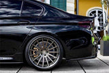 2018-2023 BMW F90 M5 D3 Style Carbon Fiber Rear Lip w/ Caps