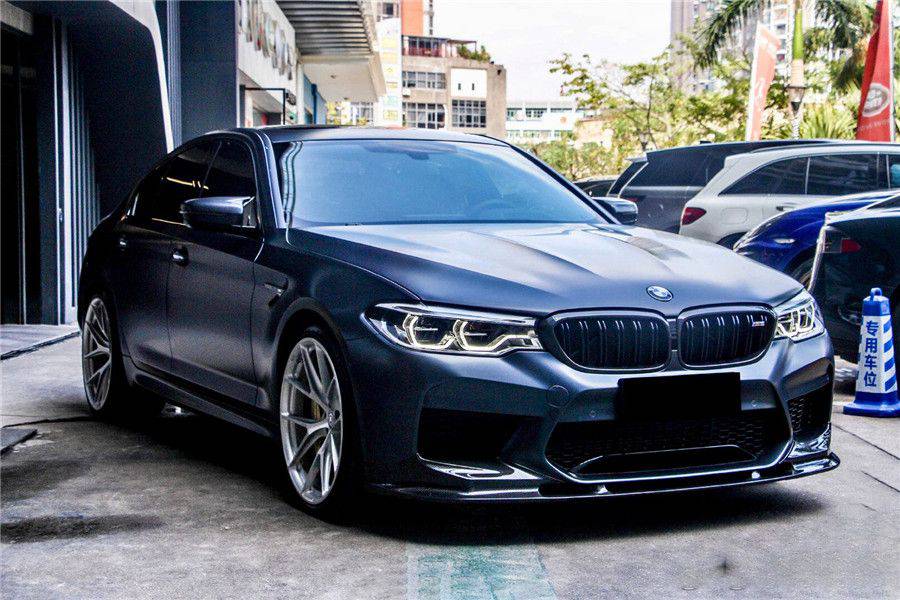 2018-2020 BMW F90 M5 And Competition D3 Style Carbon Fiber Front Lip (NOT LCI)