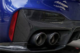 2018-2023 BMW F90 M5 D3 Style Carbon Fiber Rear Lip w/ Caps