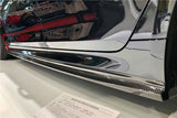 2018-2023 BMW F90 M5 D3 Style Carbon Fiber Side Skirts